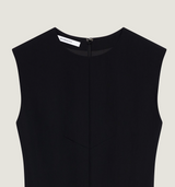 Midi dress in wool