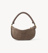 Mini Marcie shoulder bag in suede leather