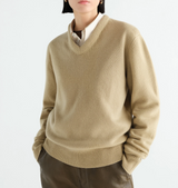 V-NECK SWEATER IN CASHMERE