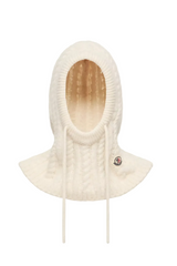 Cable Knit Alpaca Blend Balaclava