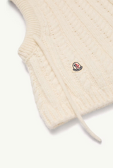 Cable Knit Alpaca Blend Balaclava