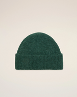 GREEN ALPACA BEANIE WITH AMI DE COEUR