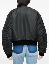 reversible bomber jacket