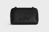 CLUTCH ON CHAIN IN SMOOTH CALFSKIN