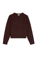 CREWNECK SWEATER IN SEAMLESS CASHEMIRE