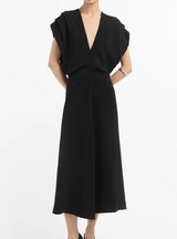 Banana Cut Shift Dress in Viscose