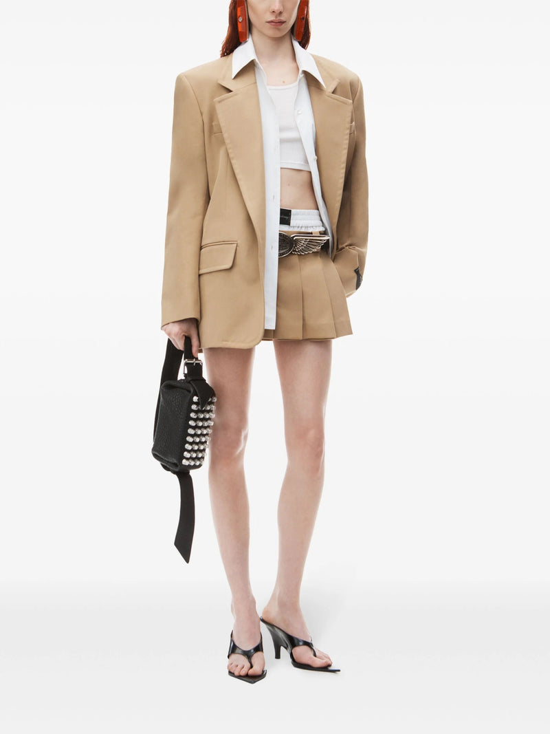 Alexander Wang Pre - styled layered single - breasted blazer - LISKAFASHION