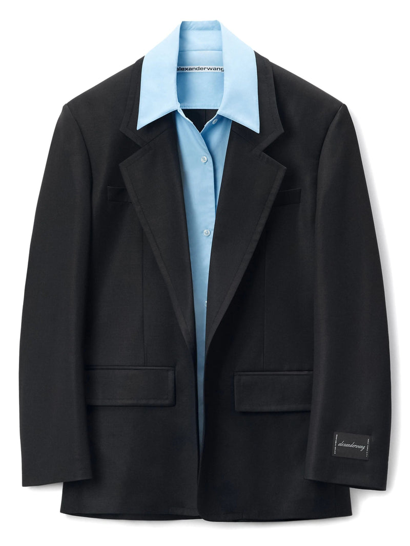 Pre-styled layered single-breasted blazer – LISKAFASHION Pre-styled layered single-breasted blazer – LISKAFASHION