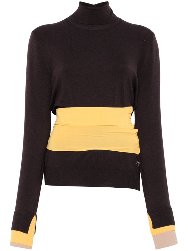 asymmetric sweater - LISKAFASHION