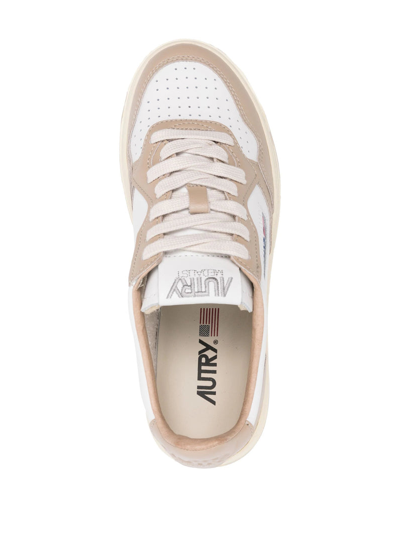 Autry Medalist leather sneakers - LISKAFASHION