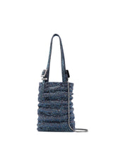 Benedetta Bruzziches rhinestone-embellished ruched mini bag - LISKAFASHION
