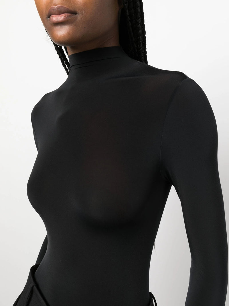 Buenos Aires String semi - sheer bodysuit - LISKAFASHION