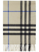 Burberry check cashmere scarf - LISKAFASHION