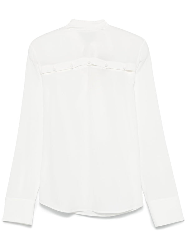 button - placket blouse - LISKAFASHION