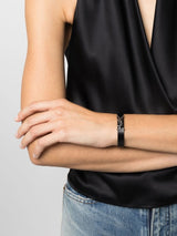 charm leather bracelet - LISKAFASHION