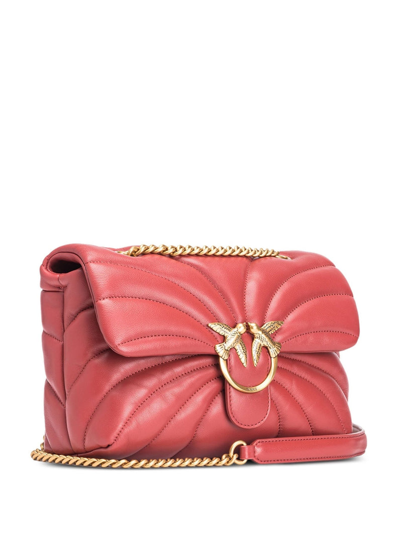 Classic Love leather crossbody bag - LISKAFASHION