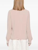 crepe blouse - LISKAFASHION