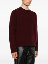 crew - neck wool sweater - LISKAFASHION