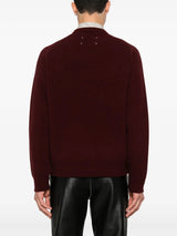 crew - neck wool sweater - LISKAFASHION