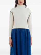 decorative - stitching jumper - LISKAFASHION