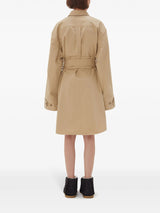 double - wrap trench dress - LISKAFASHION