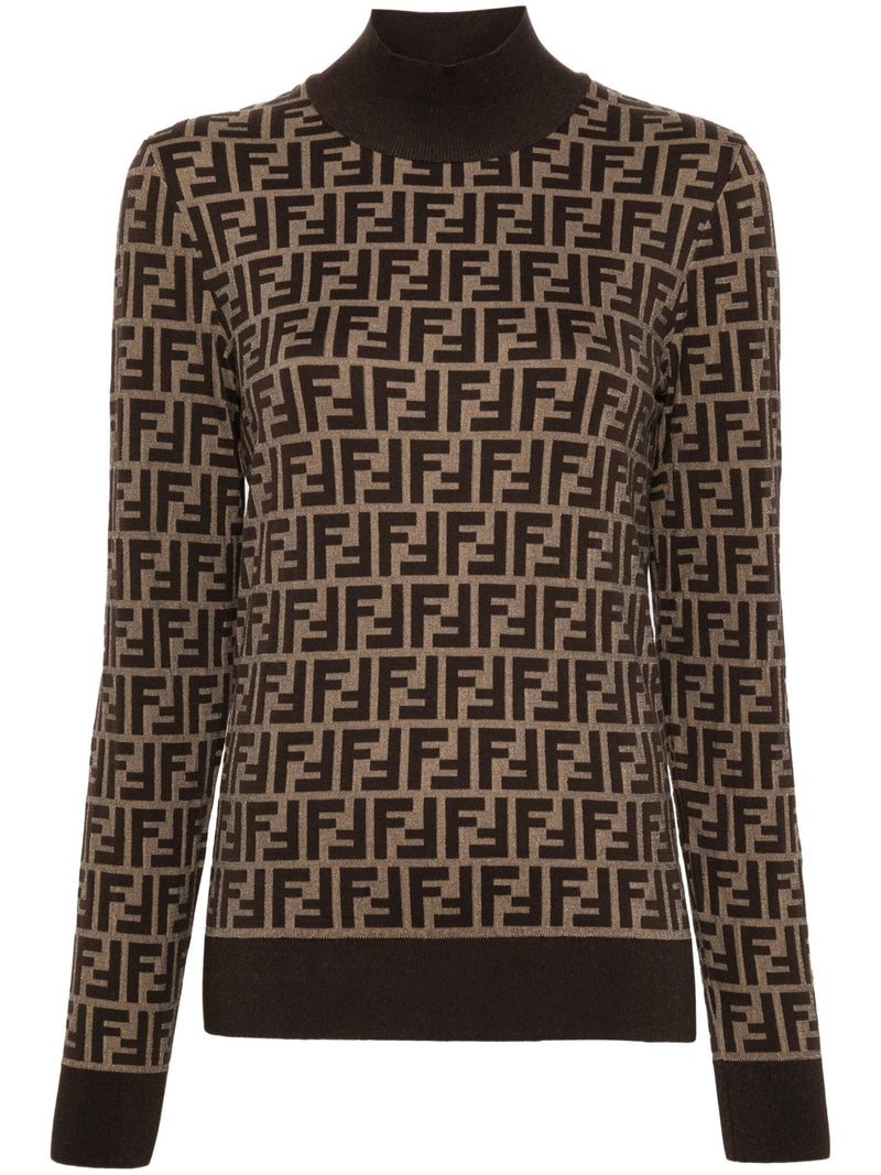 FF - jacquard sweater - LISKAFASHION