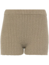 fisherman’s knit mini shorts - LISKAFASHION