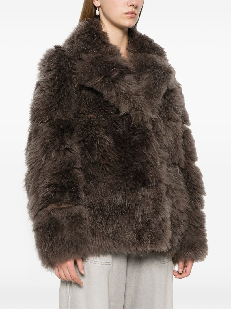 fur jacket - LISKAFASHION