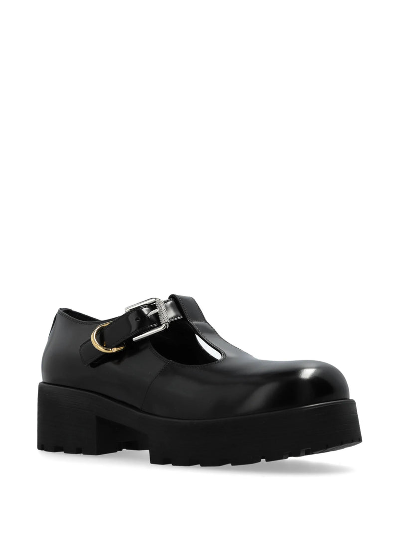 Givenchy Voyou 55mm leather loafers - LISKAFASHION