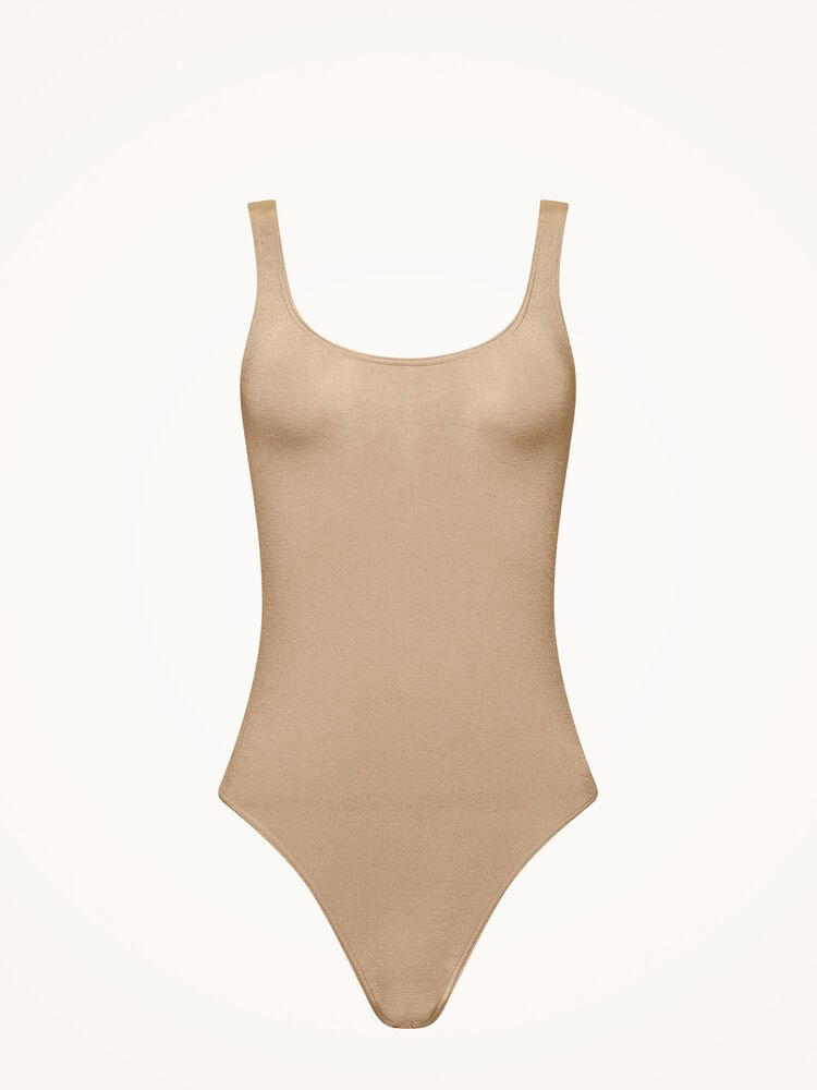 Jamaika scoop - neck bodysuit - LISKAFASHION