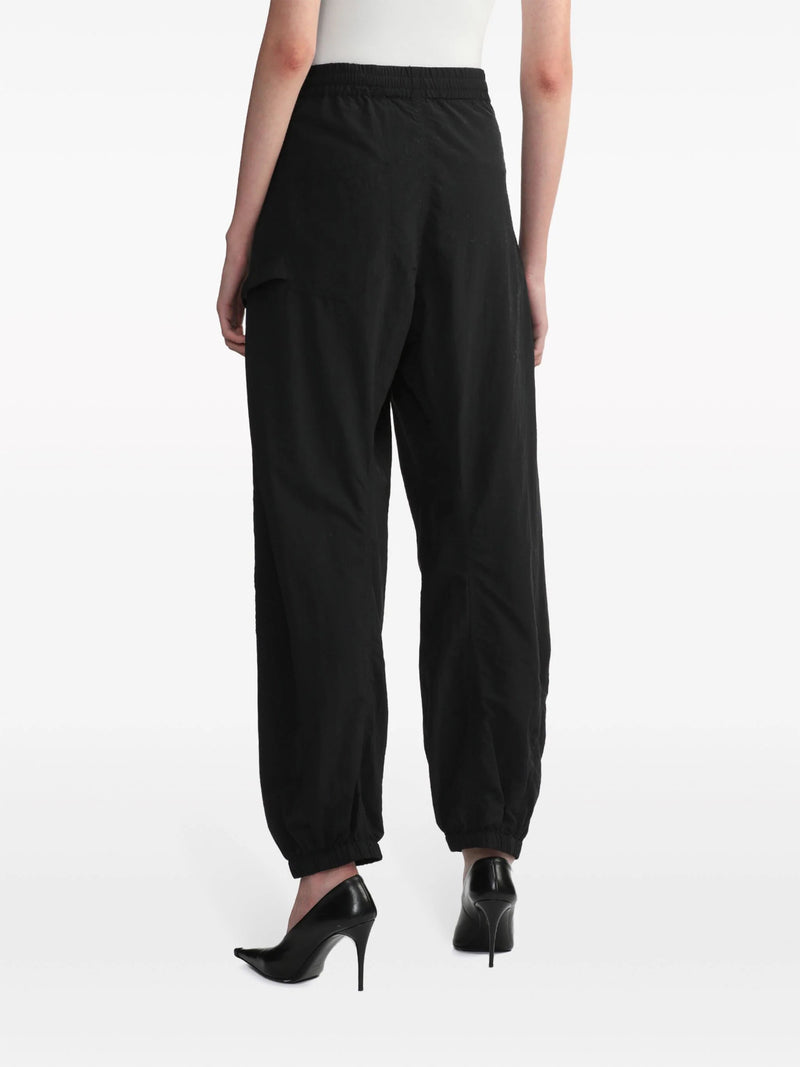 JW Anderson logo - embroidered elasticated - waist track pants - LISKAFASHION