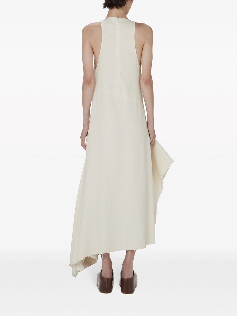 V-neck asymmetric maxi dress LISKAFASHION V-neck asymmetric maxi dress LISKAFASHION