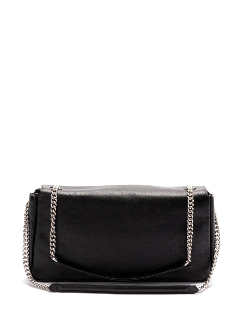 leather baguette shoulder bag - LISKAFASHION