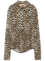 leopard - print blouse - LISKAFASHION