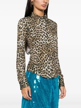 leopard - print blouse - LISKAFASHION