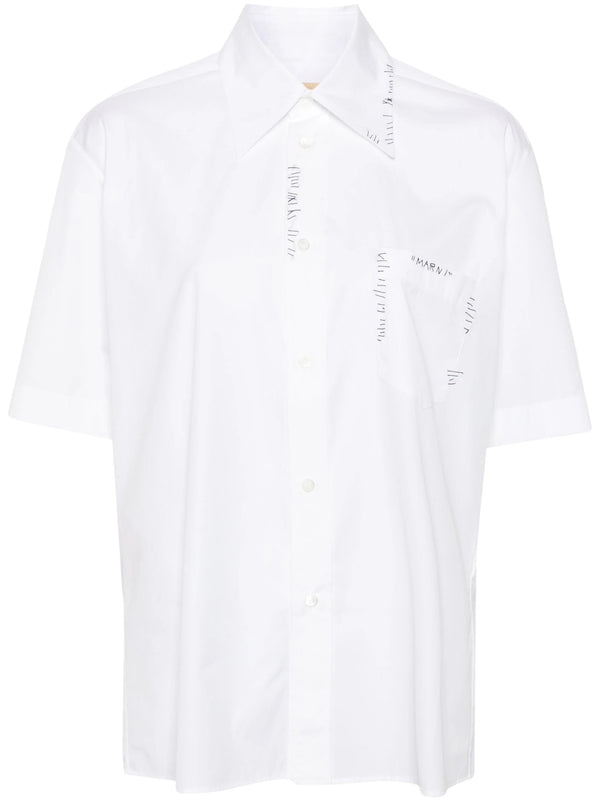 logo - embroidered shirt - LISKAFASHION