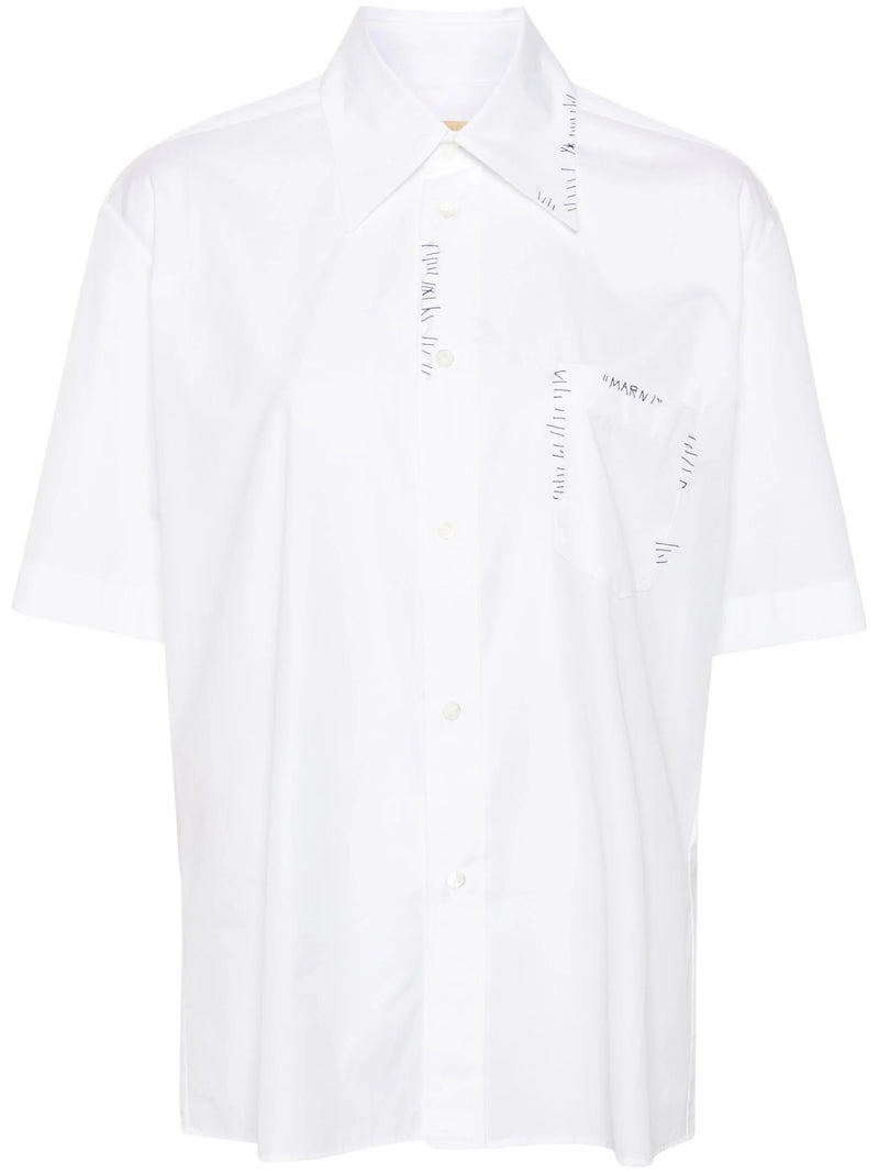 logo - embroidered shirt - LISKAFASHION