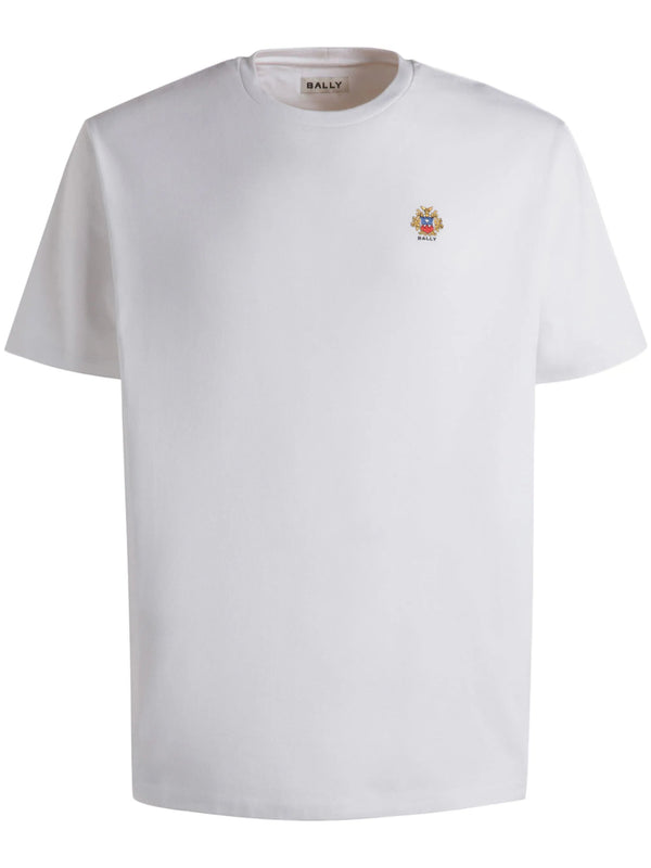logo - embroidered T - shirt - LISKAFASHION