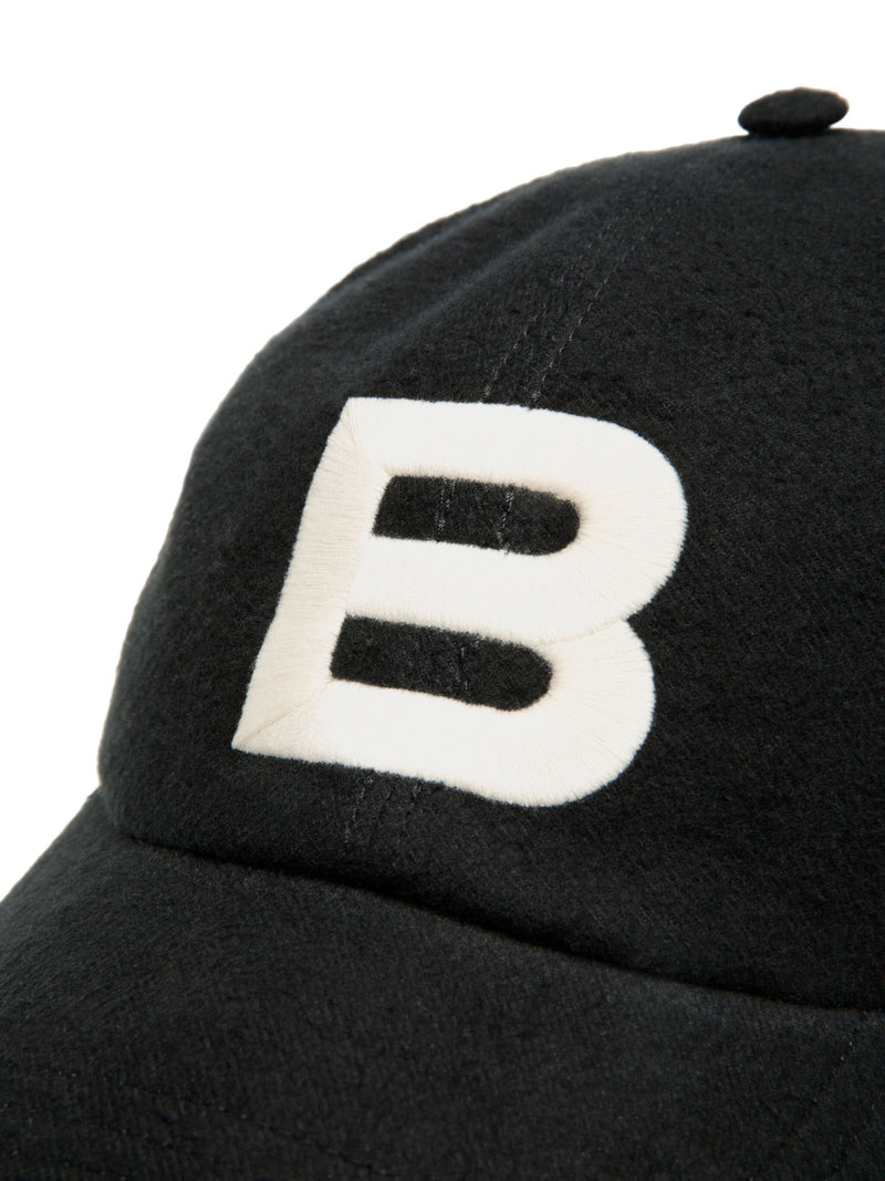 logo - print cotton baseball cap - LISKAFASHION