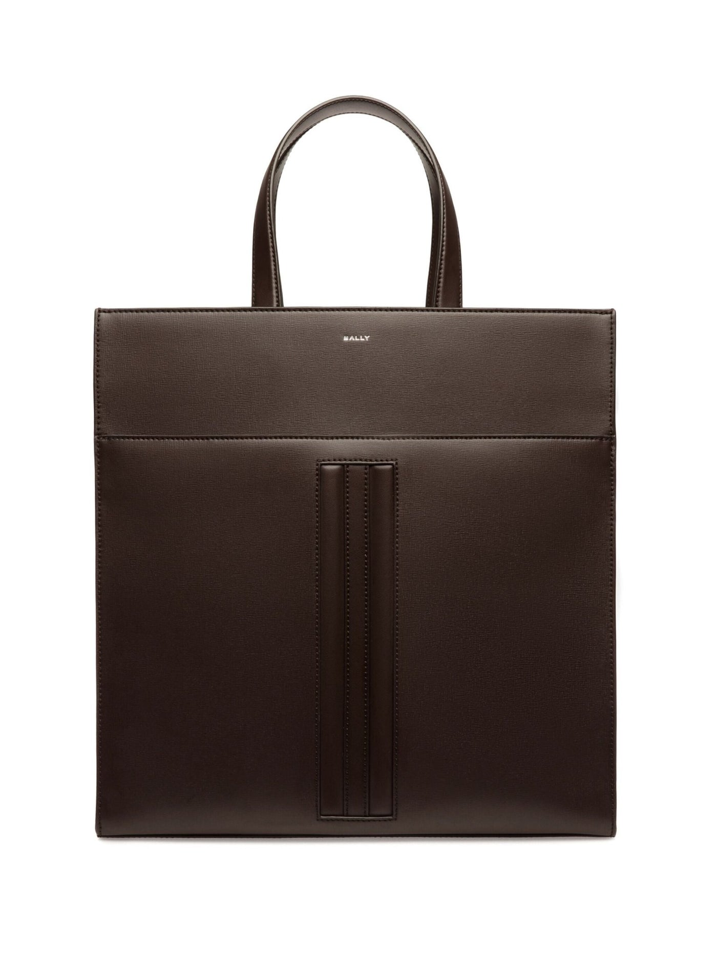 logo-print leather tote bag – LISKAFASHION