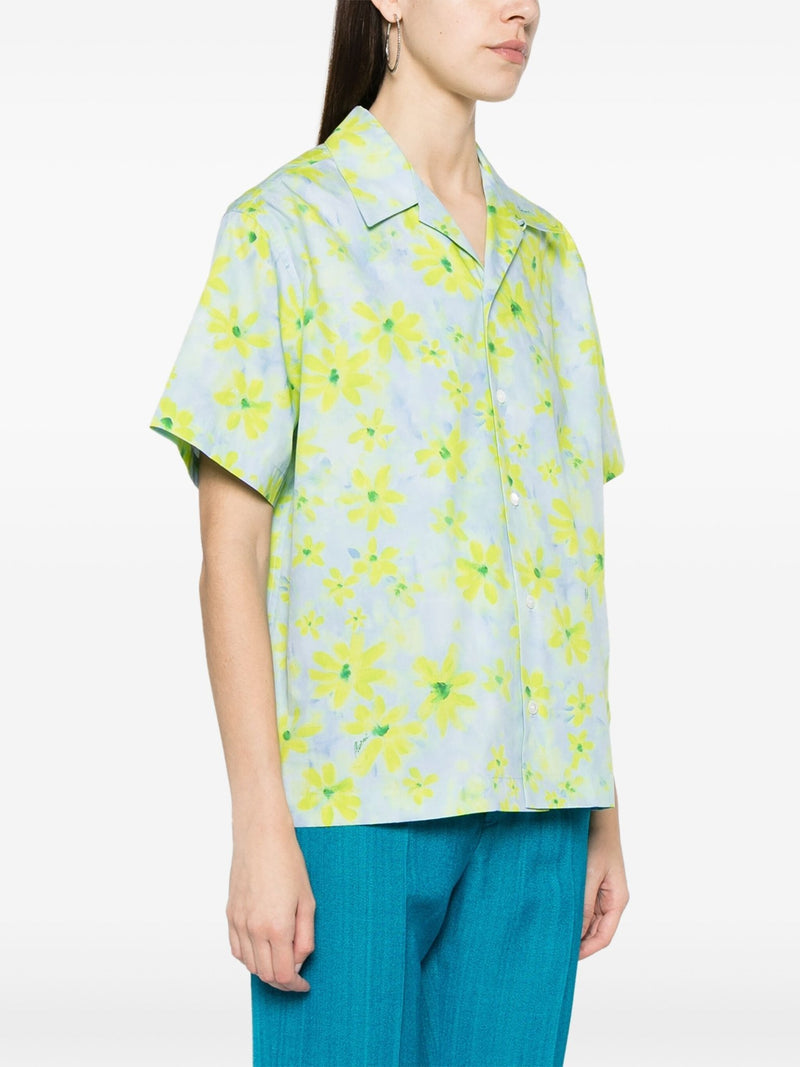 Marni floral-print shirt - LISKAFASHION