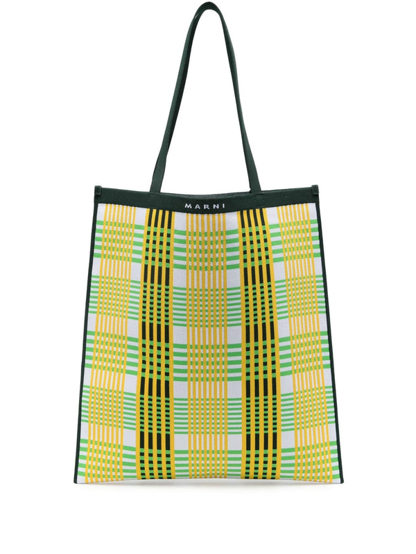 Marni striped tote bag - LISKAFASHION