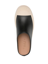 Mary Jane leather mules - LISKAFASHION