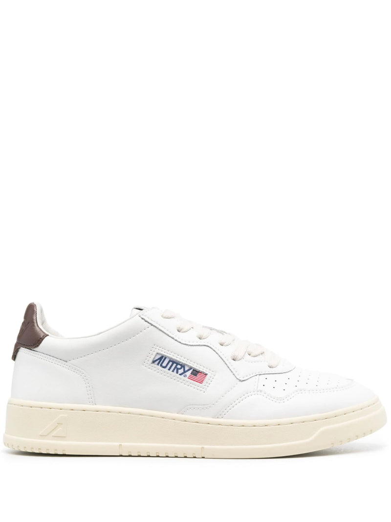 Medalist low - top leather sneakers - LISKAFASHION