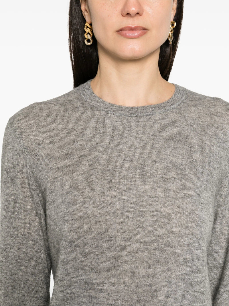 mélange cashmere - blend jumper - LISKAFASHION