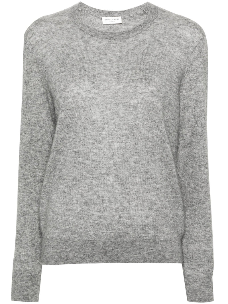 mélange cashmere - blend jumper - LISKAFASHION