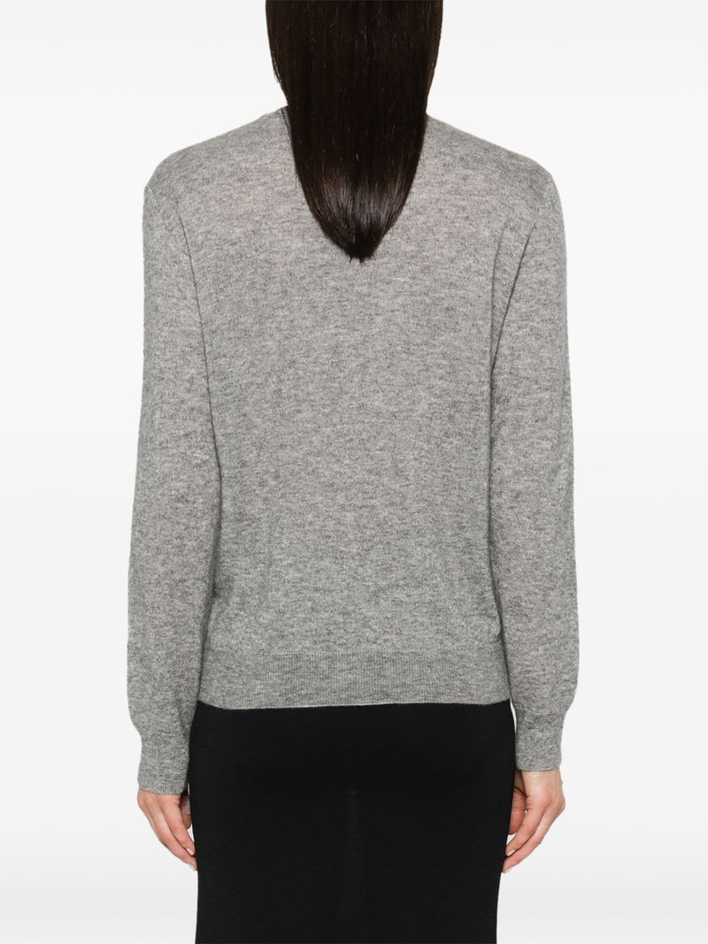 mélange cashmere - blend jumper - LISKAFASHION