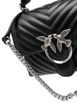 mini Lady Love leather shoulder bag - LISKAFASHION