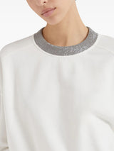 Monili - chain cotton sweatshirt - LISKAFASHION