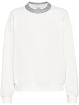 Monili - chain cotton sweatshirt - LISKAFASHION